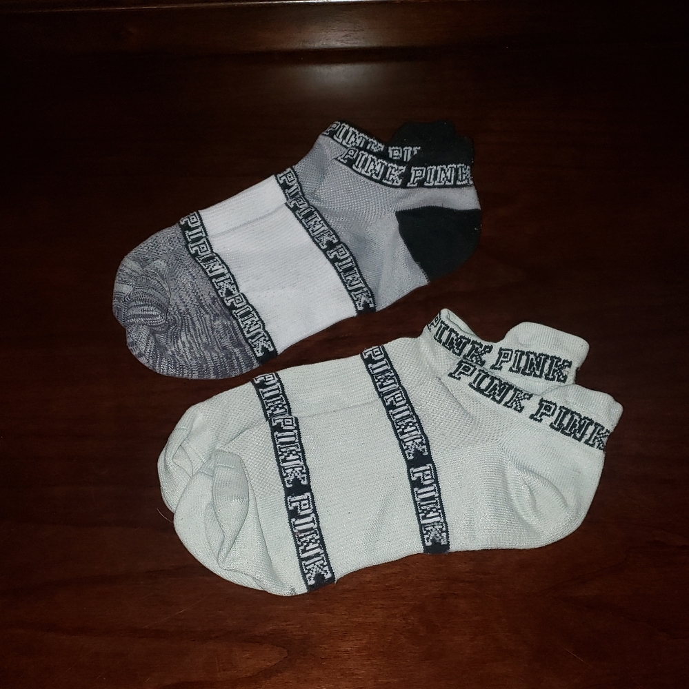 Pink Victoria Secret Socks
